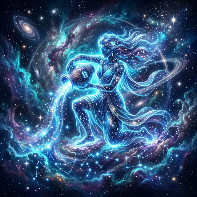 上升水瓶座 神秘星空 宇宙水瓶