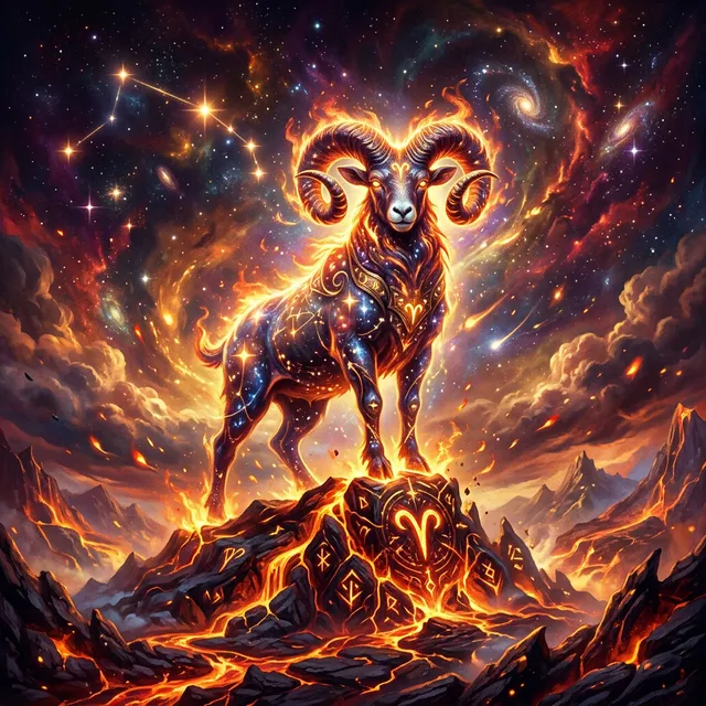 上升牡羊座 神秘星空 宇宙公羊