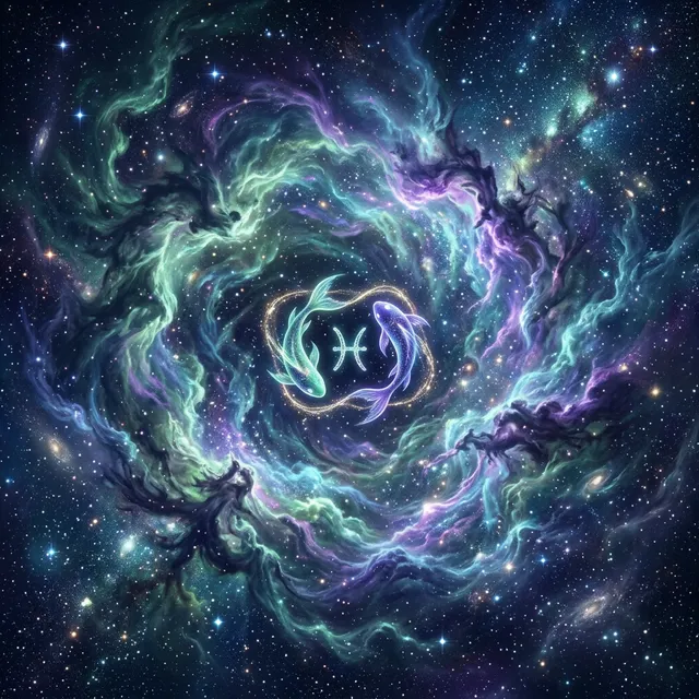 上升雙魚座 神秘星空 宇宙雙魚